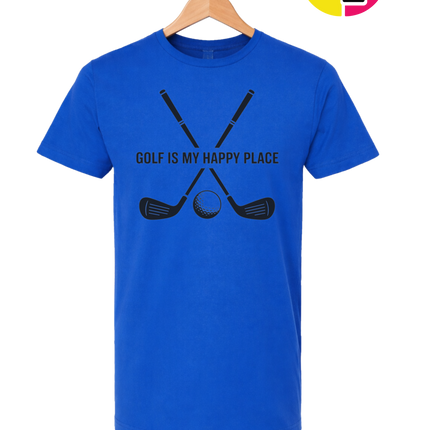 Golf Is My Happy Place Tee