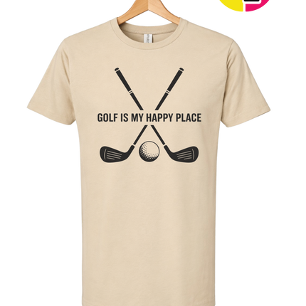 Golf Is My Happy Place Tee