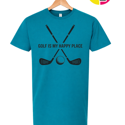 Golf Is My Happy Place Tee