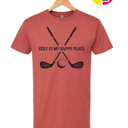 Golf Is My Happy Place Tee