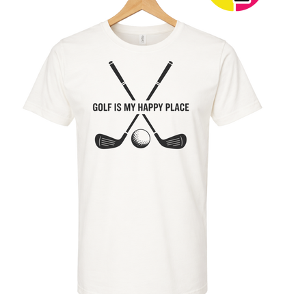 Golf Is My Happy Place Tee