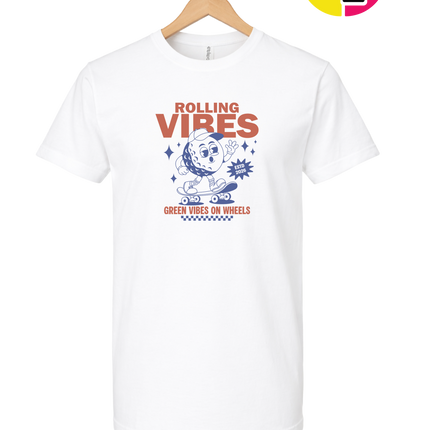 Retro Rolling Vibes Tee