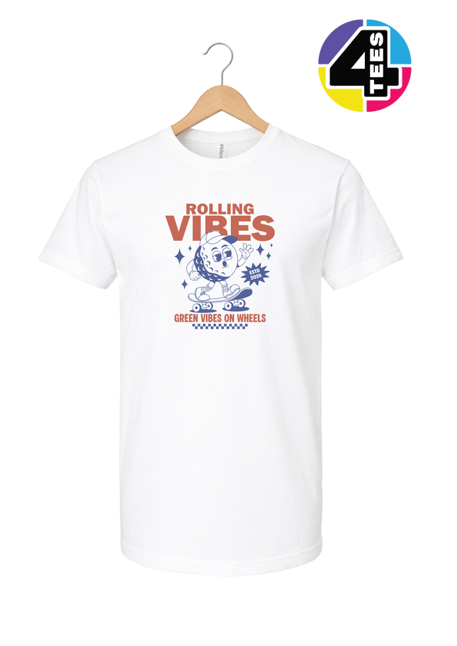Retro Rolling Vibes Tee
