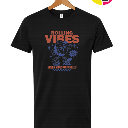 Retro Rolling Vibes Tee