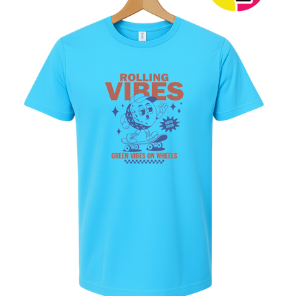 Retro Rolling Vibes Tee