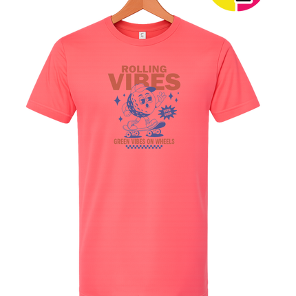Retro Rolling Vibes Tee