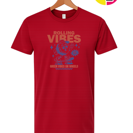 Retro Rolling Vibes Tee