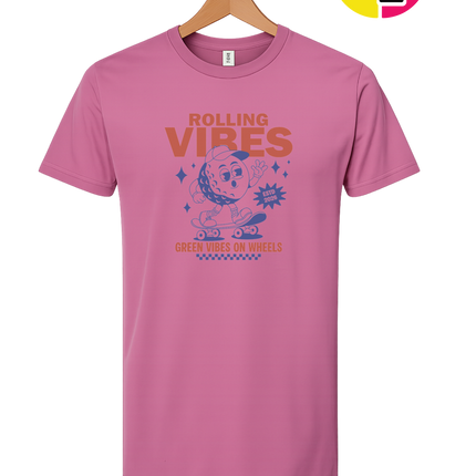Retro Rolling Vibes Tee