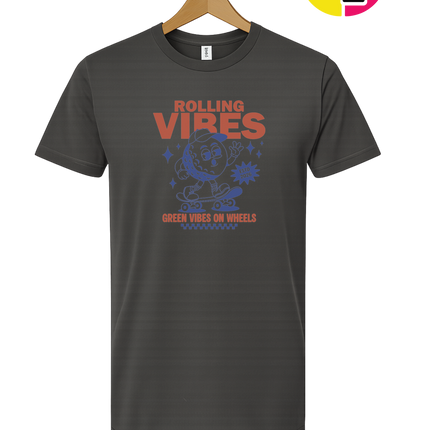 Retro Rolling Vibes Tee