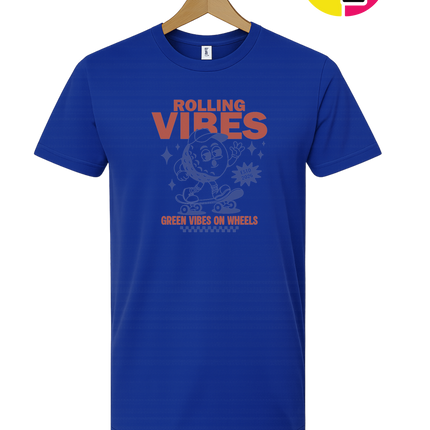 Retro Rolling Vibes Tee