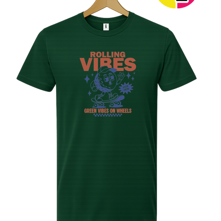 Retro Rolling Vibes Tee