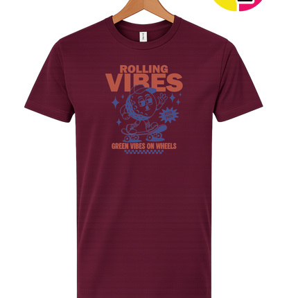 Retro Rolling Vibes Tee