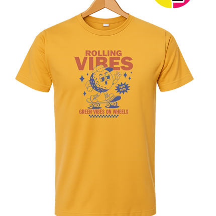 Retro Rolling Vibes Tee