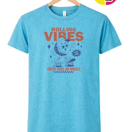 Retro Rolling Vibes Tee