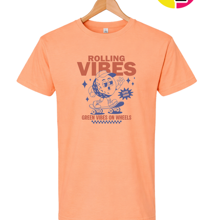 Retro Rolling Vibes Tee