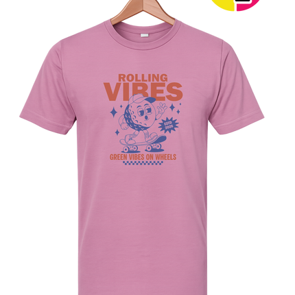Retro Rolling Vibes Tee