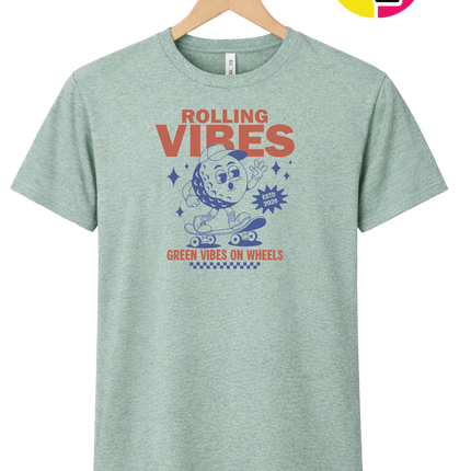 Retro Rolling Vibes Tee