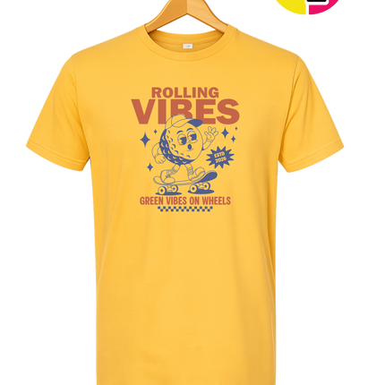 Retro Rolling Vibes Tee