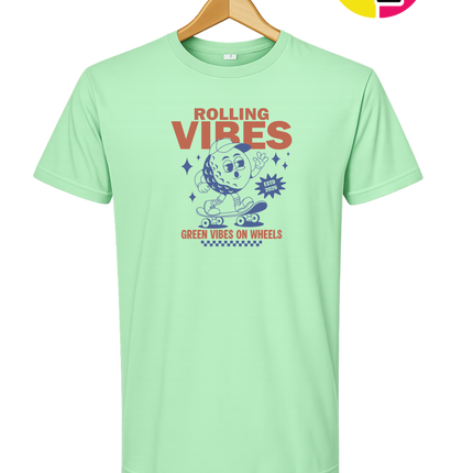 Retro Rolling Vibes Tee