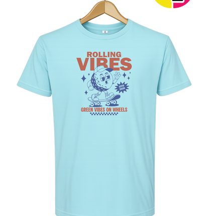 Retro Rolling Vibes Tee