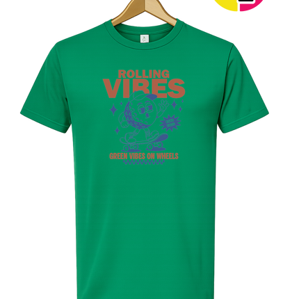 Retro Rolling Vibes Tee