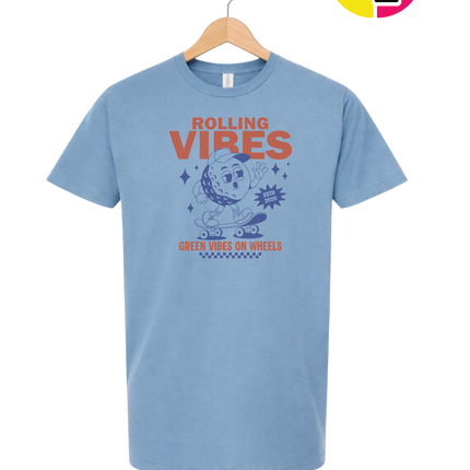 Retro Rolling Vibes Tee