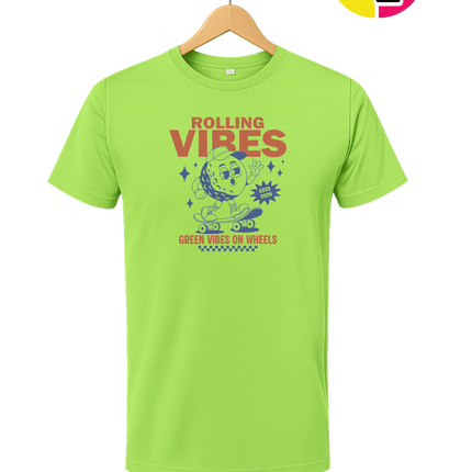 Retro Rolling Vibes Tee