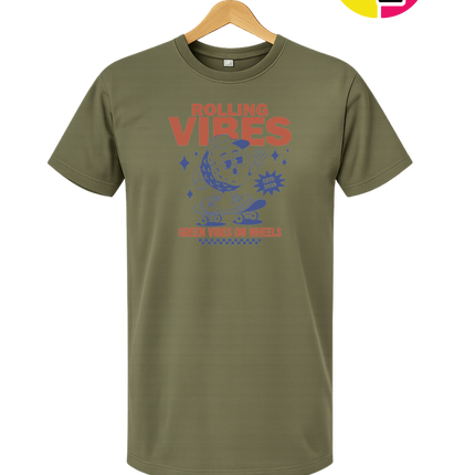 Retro Rolling Vibes Tee