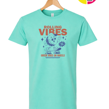 Retro Rolling Vibes Tee