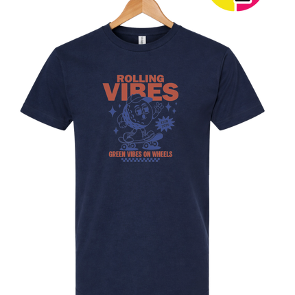 Retro Rolling Vibes Tee