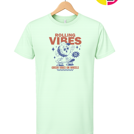 Retro Rolling Vibes Tee