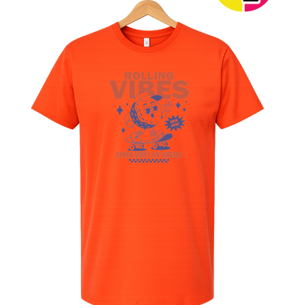Retro Rolling Vibes Tee