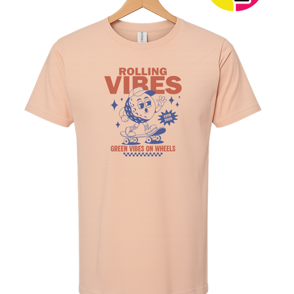Retro Rolling Vibes Tee