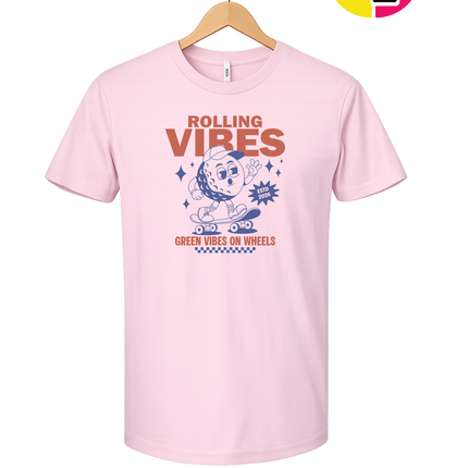 Retro Rolling Vibes Tee