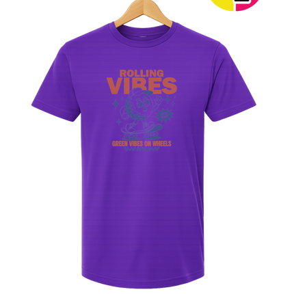 Retro Rolling Vibes Tee