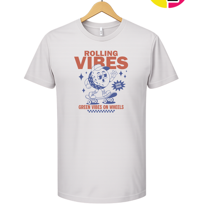 Retro Rolling Vibes Tee