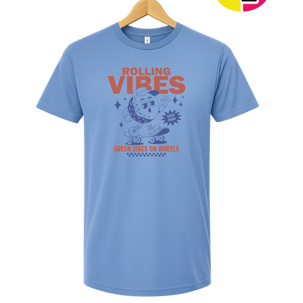 Retro Rolling Vibes Tee