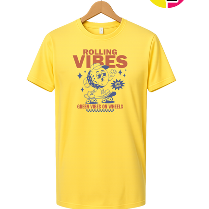 Retro Rolling Vibes Tee
