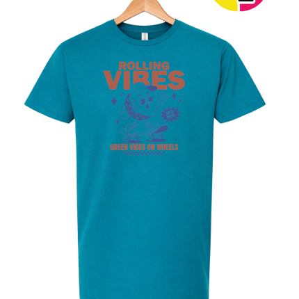 Retro Rolling Vibes Tee
