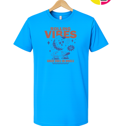 Retro Rolling Vibes Tee
