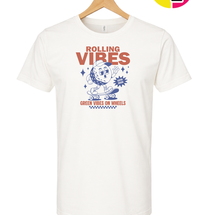 Retro Rolling Vibes Tee