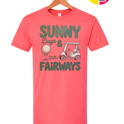 Sunny Days And Fairways Tee