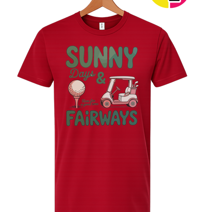 Sunny Days And Fairways Tee