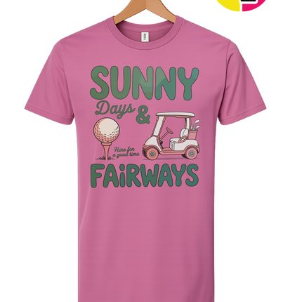 Sunny Days And Fairways Tee