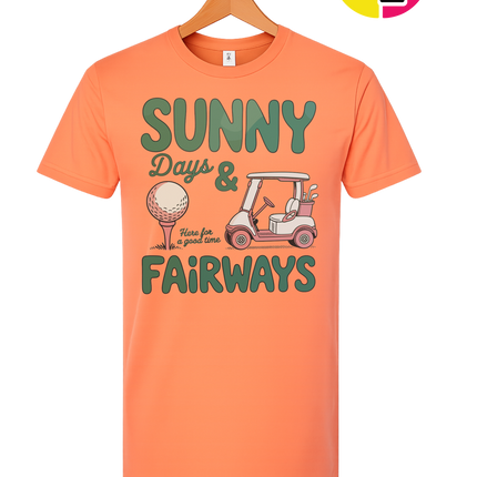 Sunny Days And Fairways Tee