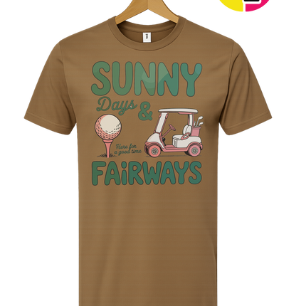 Sunny Days And Fairways Tee