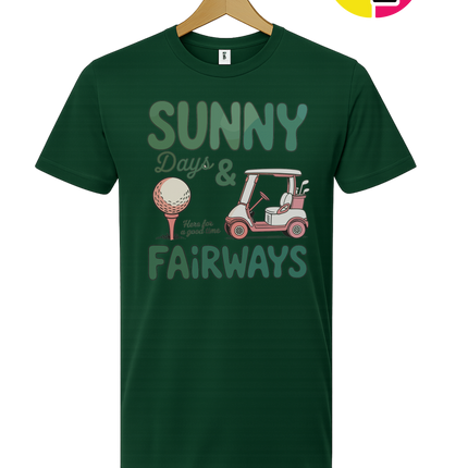 Sunny Days And Fairways Tee