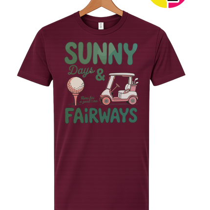 Sunny Days And Fairways Tee
