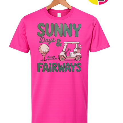 Sunny Days And Fairways Tee