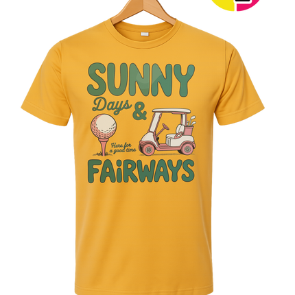 Sunny Days And Fairways Tee